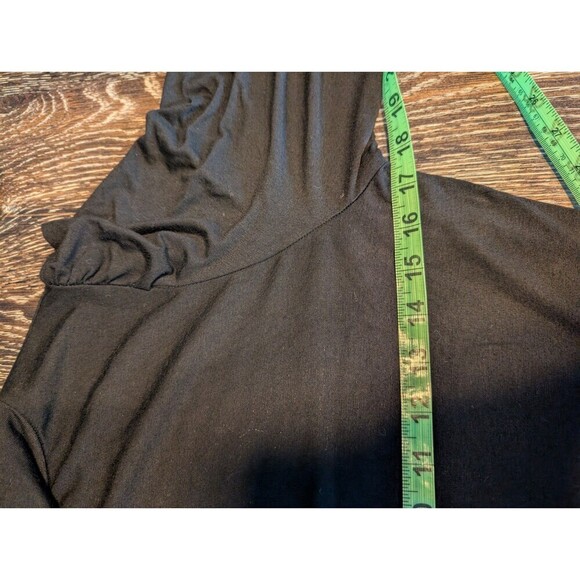 Draper James Black High Neck Flowy Dress Small - Picture 8 of 9